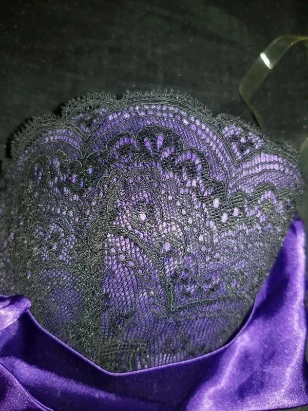 New black and purple bra size 95 D – photo 4
